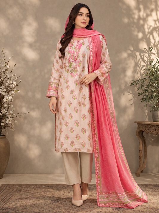 Zelbury Women's 2-Piece Printed Lawn Suit